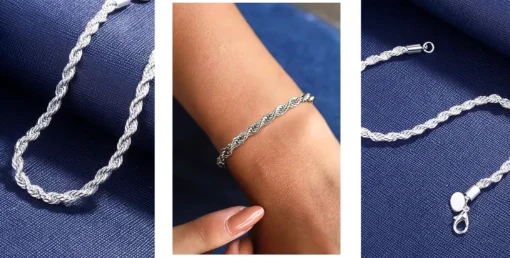 Pulsera de plata para mujer Sarah