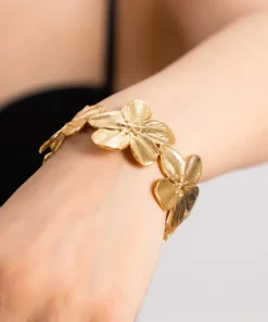 Pulsera floral de boda Morgane