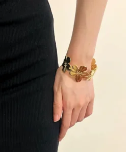 Pulsera floral de boda Morgane