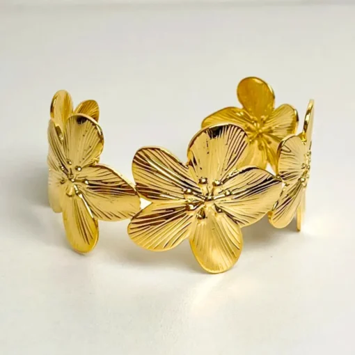 Pulsera floral de boda Morgane