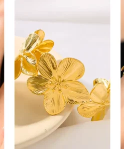 Pulsera floral de boda Morgane