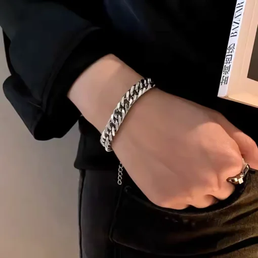 Pulsera metálica hombre Paul