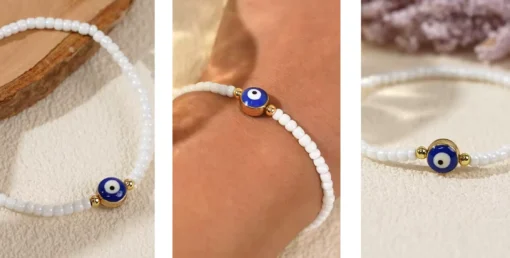 Pulsera ojo azul Livia