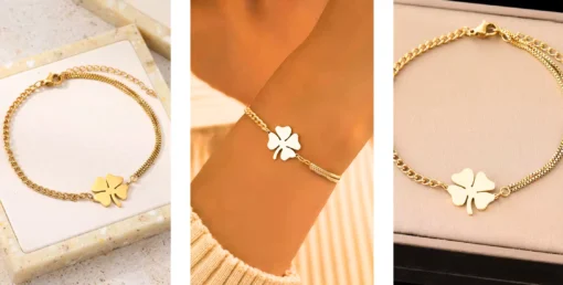 Pulsera trébol Lison