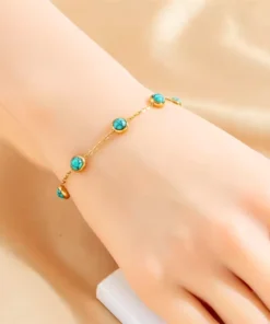 Pulsera turquesa para mujer