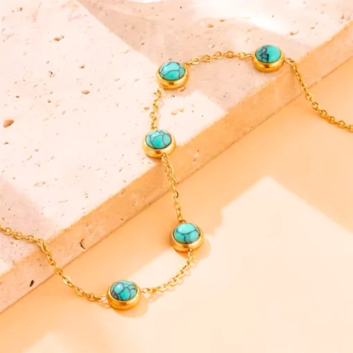 Pulsera turquesa para mujer